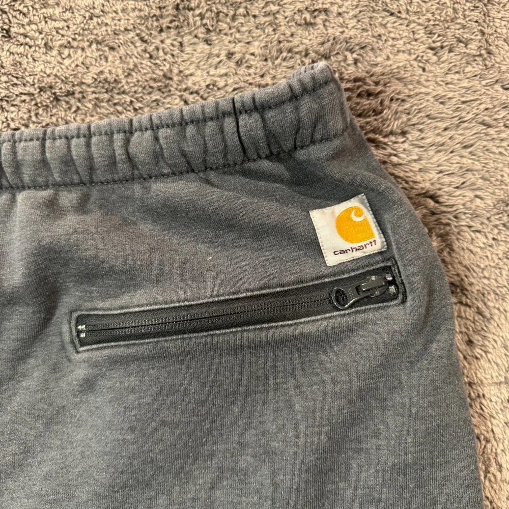 Carhartt Force Relaxed Fit Fleece Cargo Sweatpants Gray Mens 2XL Regular 102326